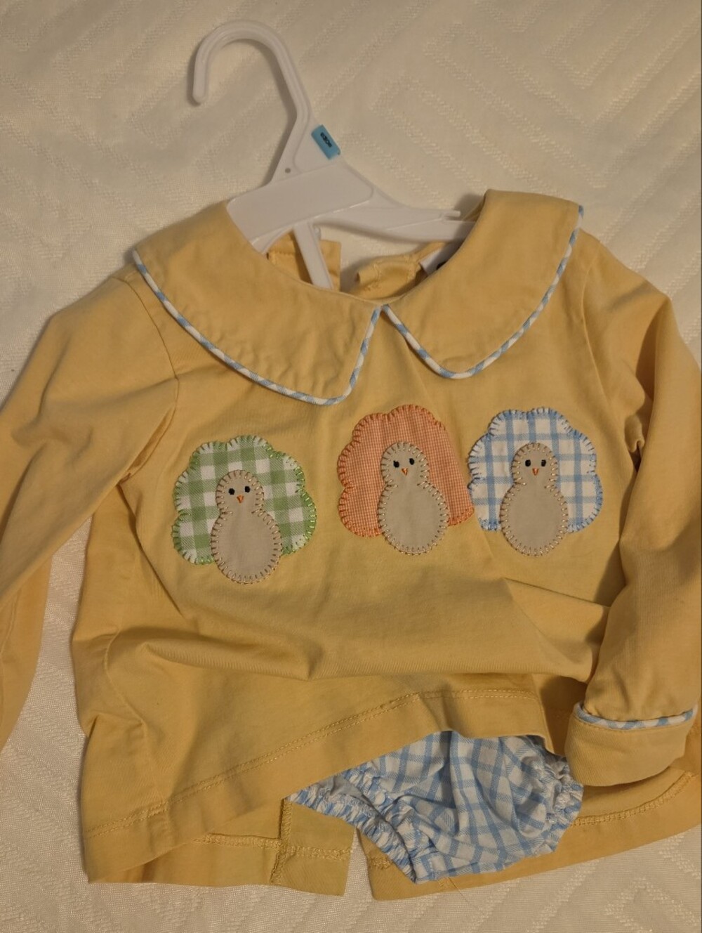 Yellow Baby Turkey Diaper Set